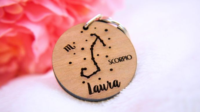 Laura Scorpio Key Ring 2